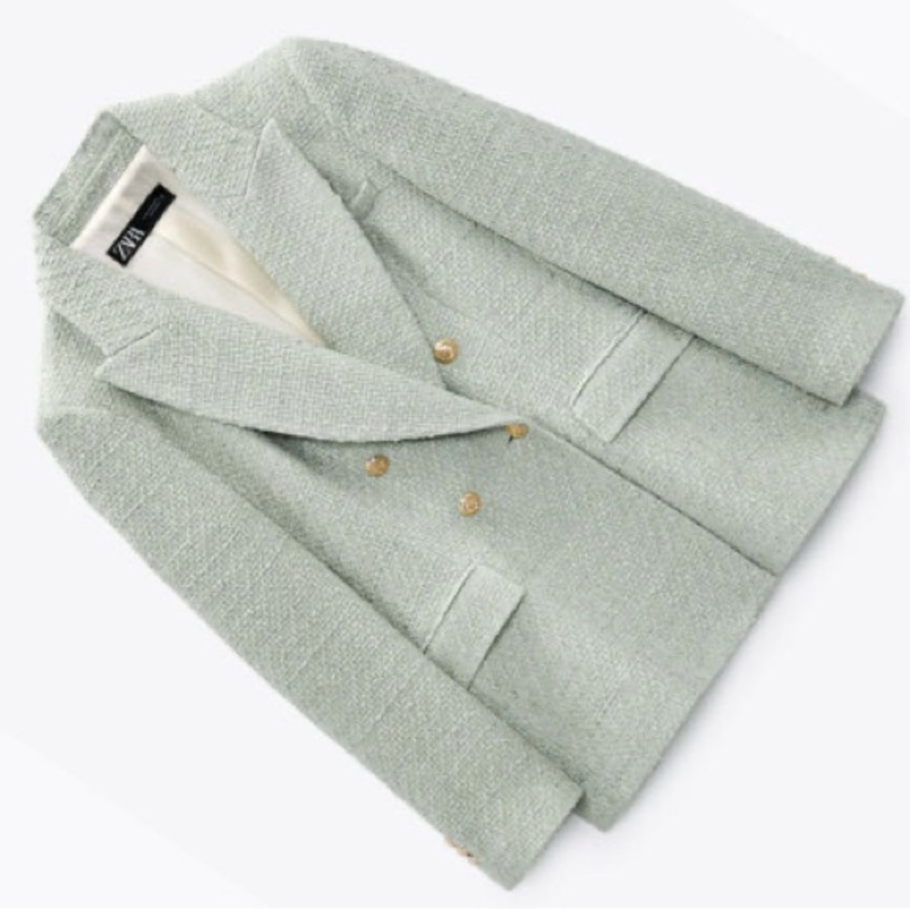 NWT ZARA TWEED BLAZER
